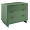 Manhattan Comfort Granville Sage Green 3-Drawer Dresser and 2-Drawer Nightstand, Set of 2 GRAN043 - alternate 4
